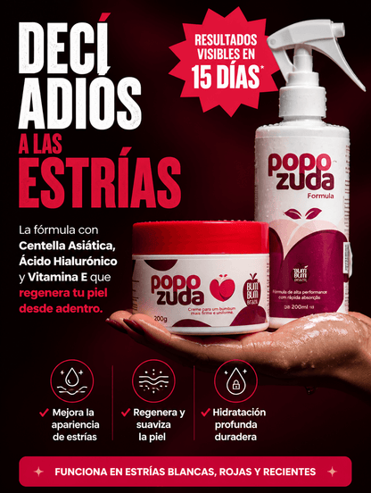 POPOZUDA AYUDA A ELIMINAR CELULITIS Y ESTRÍAS
